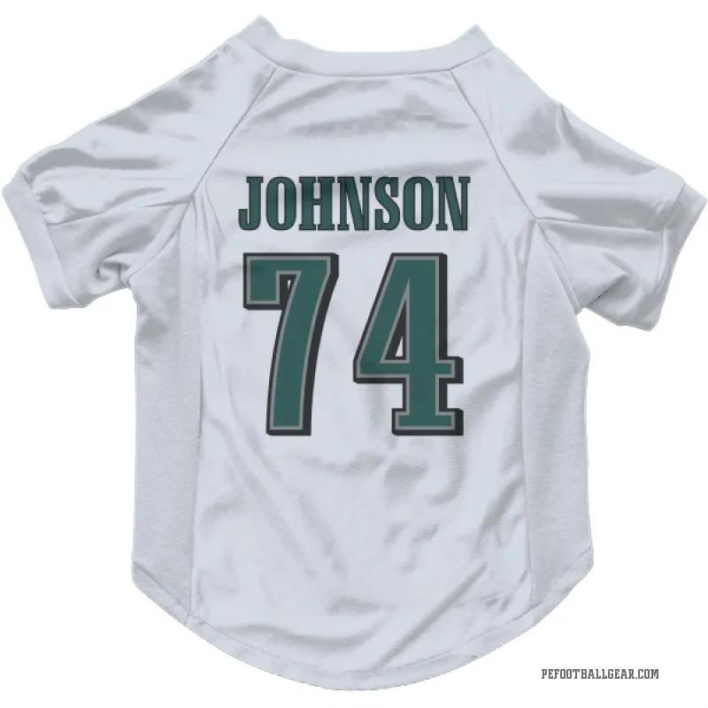 Fred Johnson Pet Jersey | Authentic Philadelphia Eagles Fred Johnson ...